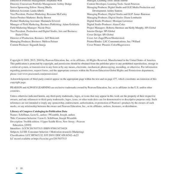 Consumer Behavior (What's New in Marketing) 12th Edition GOOD USED CONDITION - Picture 14 of 14